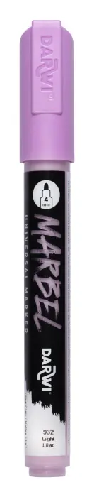 MARBEL Marqueur Universel Pointe Ronde Médium 4mm - Lilas clair
