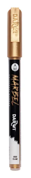 MARBEL Marqueur Universel Pointe Pointue Extra Fine 0,7mm - Or