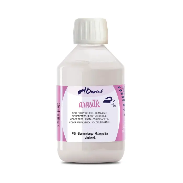 Arasilk 250 ml Blanc mélange - Blanc mélange