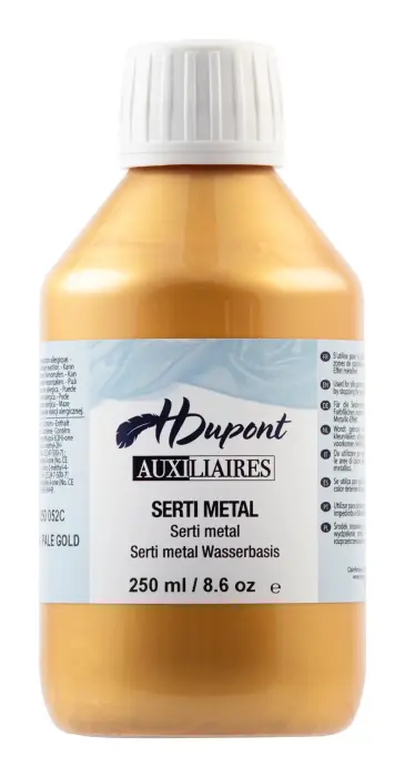 Serti métal 250 ml Or pale - Or pâle