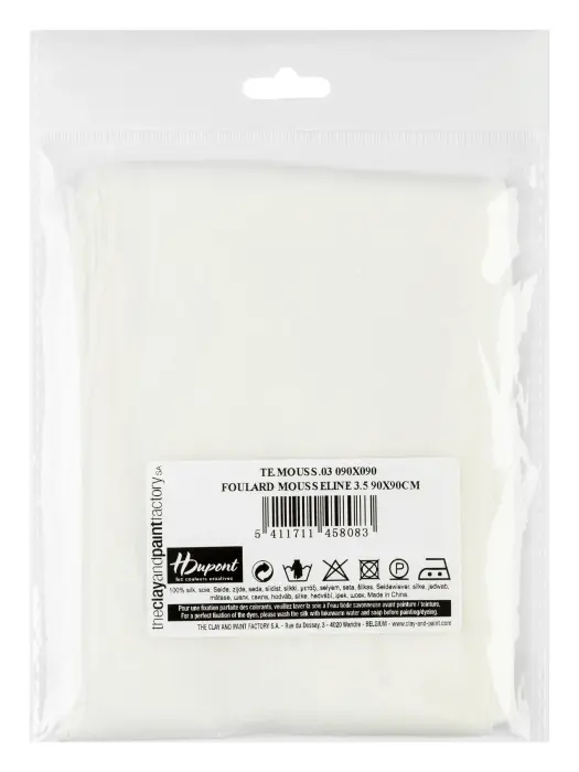 Rouleau 45m Pongé 05 - Habutai 5 - L90cm - Blanc