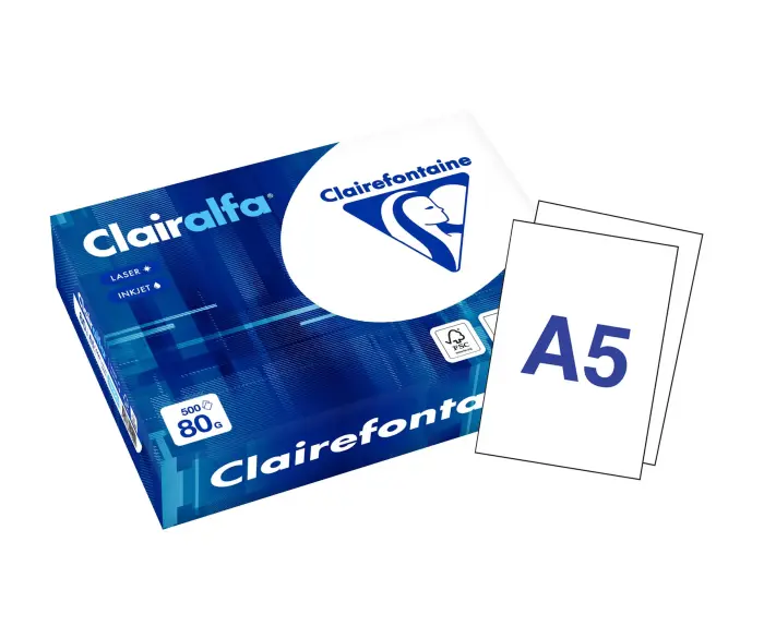 CLAIRALFA A5 80G RAM 500F C.10 PAL.400 - 170 CIE