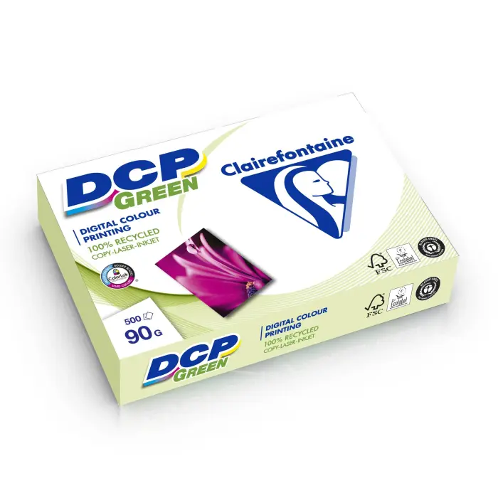 DCP GREEN A4 90G RAM 500F C.5 - 100ISO/135CIE