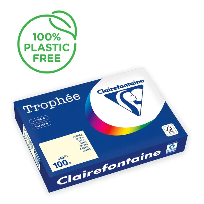 TROPHEE A4 100G RAM 500F C.4 IVOIRE - Ivoire