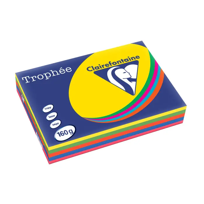 TROPHEE INTENSE A4 160G RAM 250F C.4 - Assorties Intensives