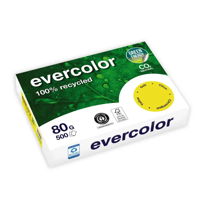 EV.COLOR A4 80G RAM 500F C.5 - Citron R