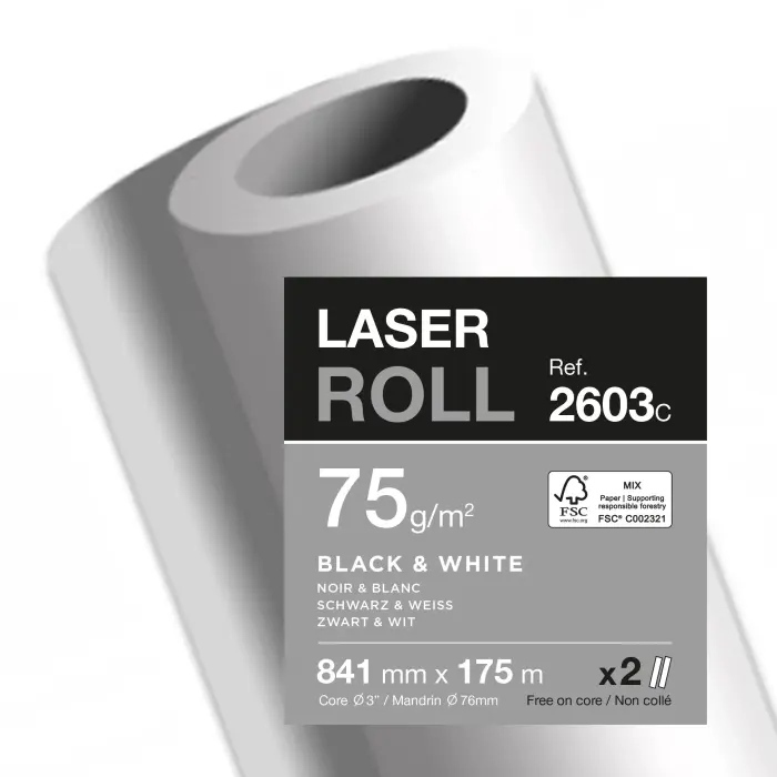 BBX LASER 75G LZ 841mm x 175m - Bristol