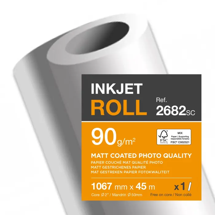 BBX COUCHE MAT 90G LZ 1067mm x 45m