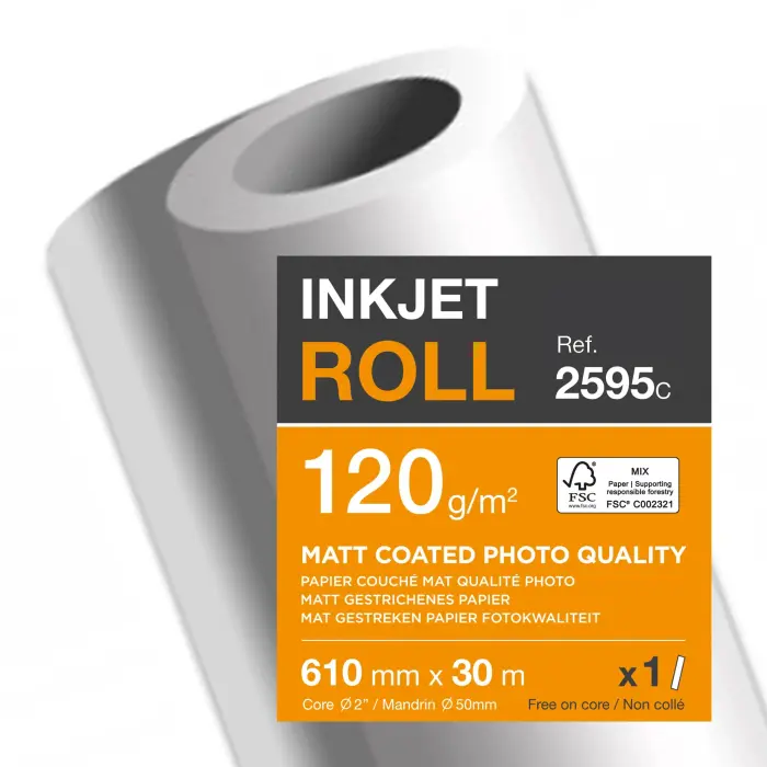 BBX COUCHE MAT 120G LZ 610mmx30m C.1