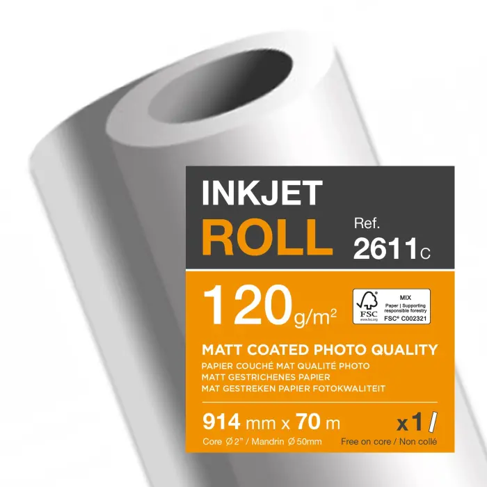 BBX COUCHE MAT 120G LZ 914mm x 70m