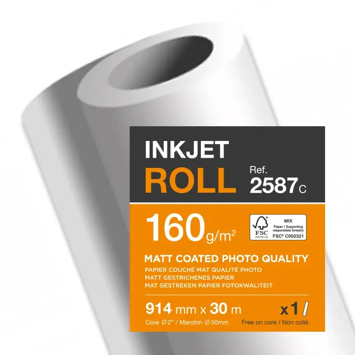 BBX COUCHE MAT 160G LZ 914mm x 30m