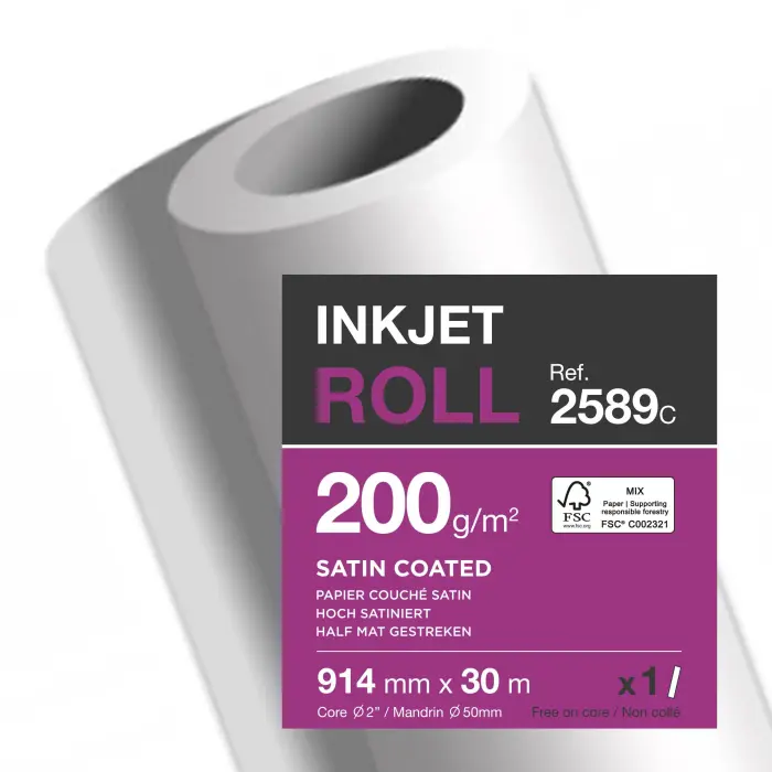 BBX PHOTO SATIN 200G LZ 914mm x 30m C1