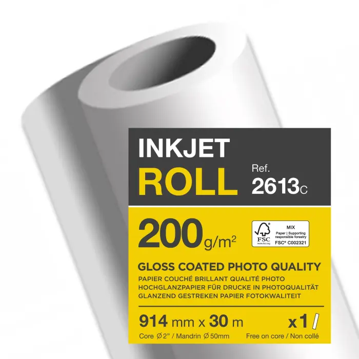 BBX PHOTO BRILLANT 200G L.914MM X 30M C1