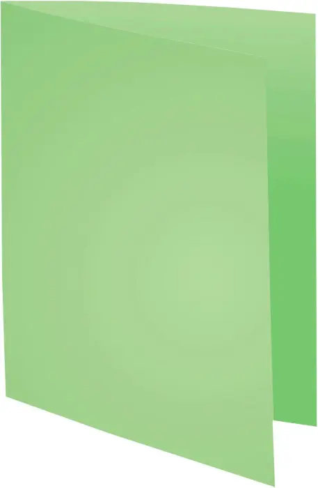 Paquet de 100 chemises Forever® 170 à bord décalé - 24x32cm - Vert Pré