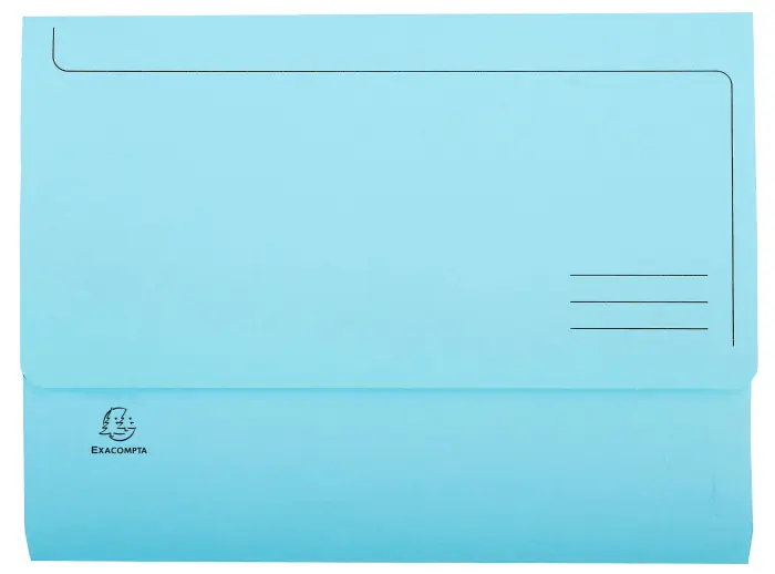 Paquet de 25 chemises poche SUPER 210 - 24x34cm - Couleurs assorties