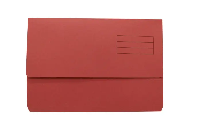 Chemise à poche 250g Folio rouge - Rouge