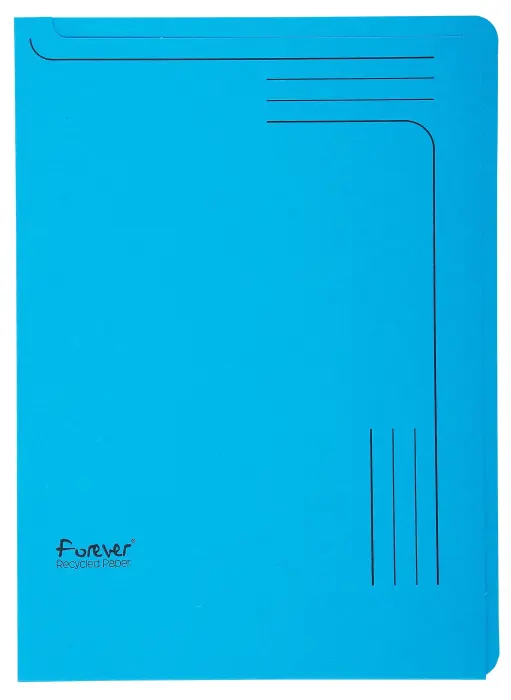 Chemise coin Forever 290g/m2 - 22x31cm - Couleurs assorties