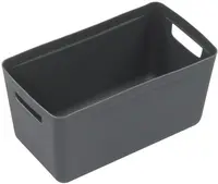kangaro Boîte de rangement, PP, 8 litres, anthracite