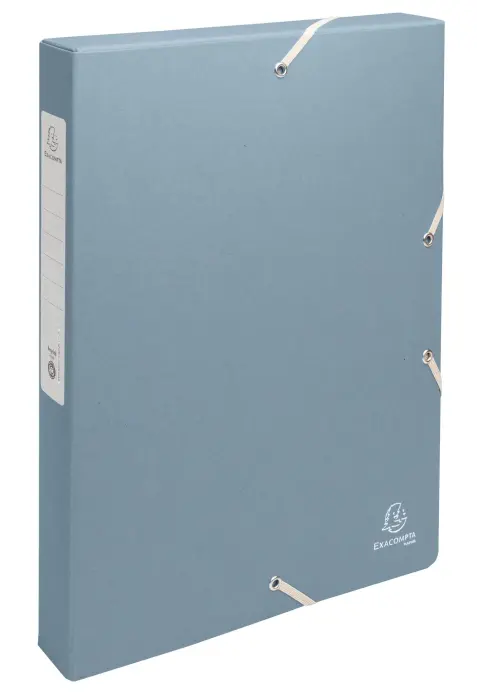 Boîte de classement dos 40mm carte recyclée 600g/m2 Autentik - Couleurs assorties