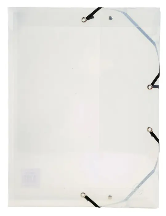 Boite de classement Exabox Dos 60mm Polypropylène Crystal - A4 - Cristal