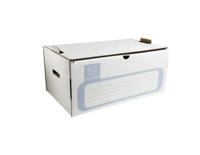 Container pour boites archives dos 100mm - Blanc