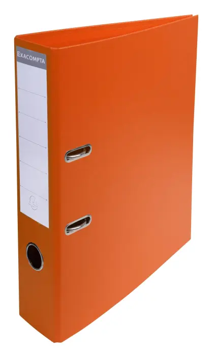 Classeur à levier export. PVC A4 dos de 70mm. - Orange