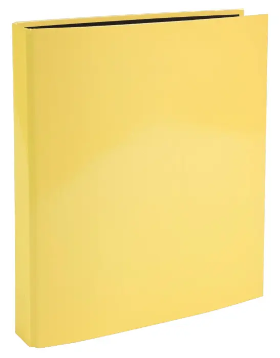 Classeur 4 anneaux en D 25mm Aquarel - A4 - Jaune citron