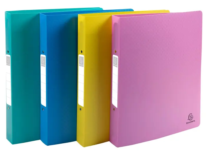 Classeur 2 anneaux 30mm polypropylène Forever Young - A4 Maxi - Couleurs assorties