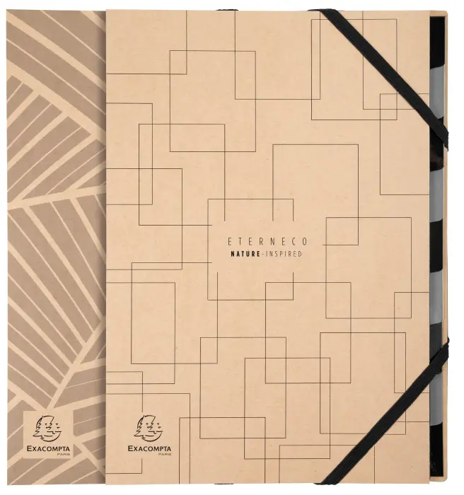 Trieur Harmonika 9 compartiments Eterneco - A4 - Visuels assortis