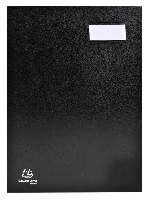 Parapheur direction dos à soufflets - 18 compartiments - Noir