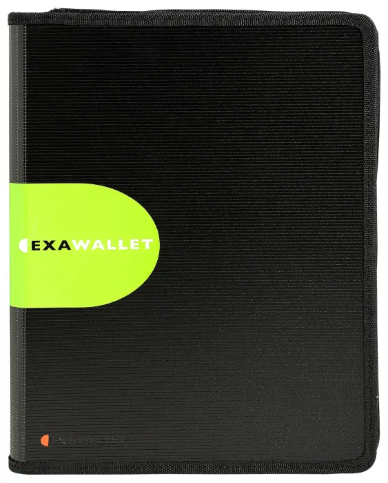 EXAWALLET conférencier avec calculatrice Exactive - Noir