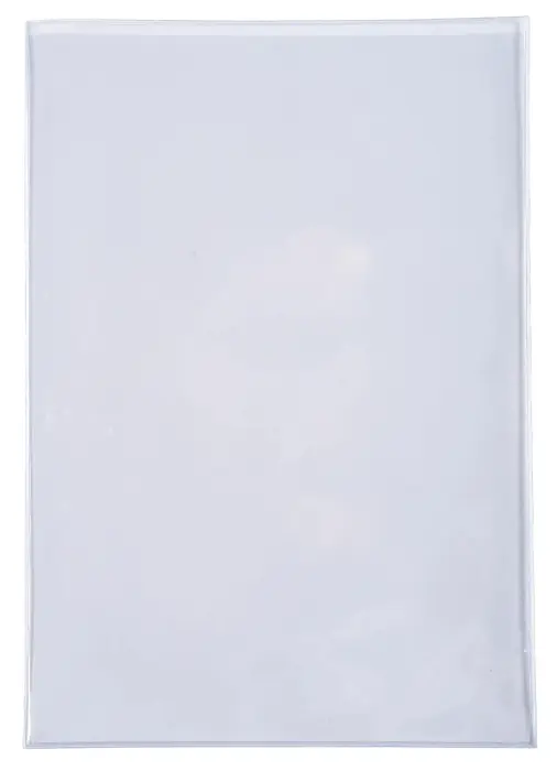 Sachet de 10 étuis de protection simples PVC Haute Qualité 30/100e - 24x32cm - Cristal