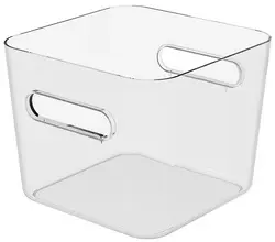 smartstore Boîte de rangement COMPACT SQUARE L, transparent