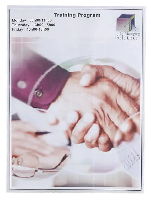 Sachet de 10 étuis de protection simple PVC lisse 20/100e - A5 - Cristal