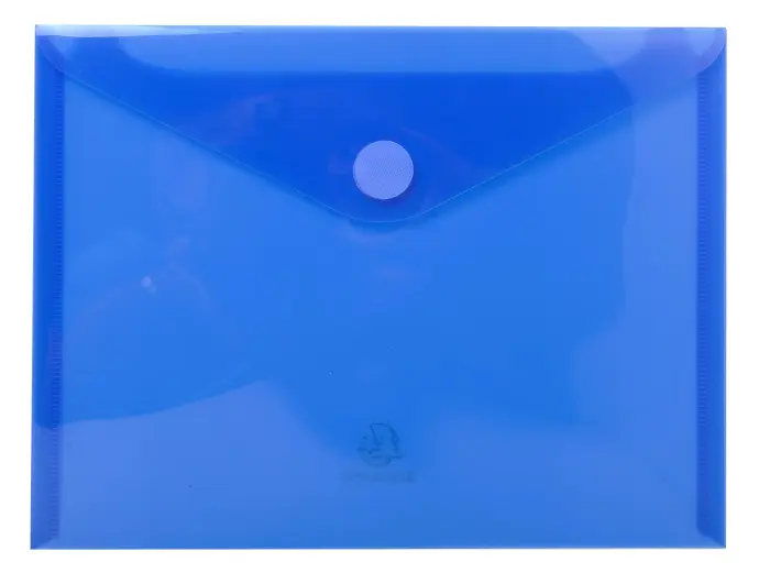 Sachet de 5 mini pochettes-enveloppes polypropylène - A5 - Couleurs assorties