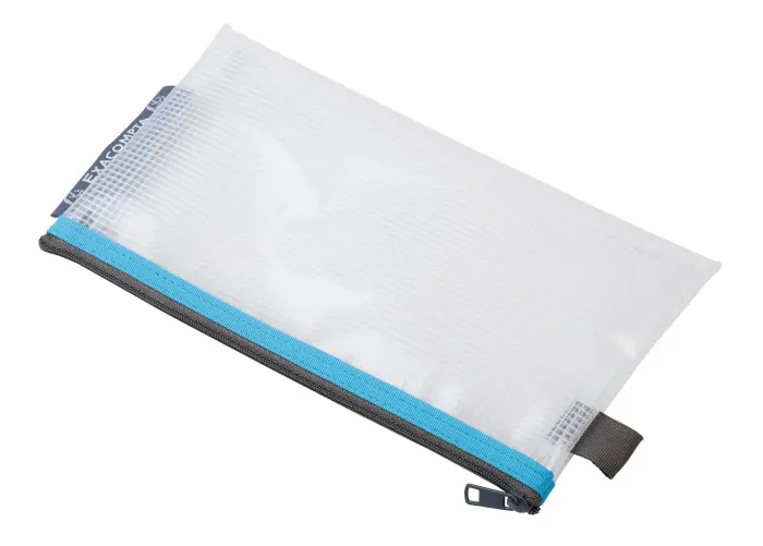 Pochette à fermeture éclair en plastique souple - Couleurs assorties