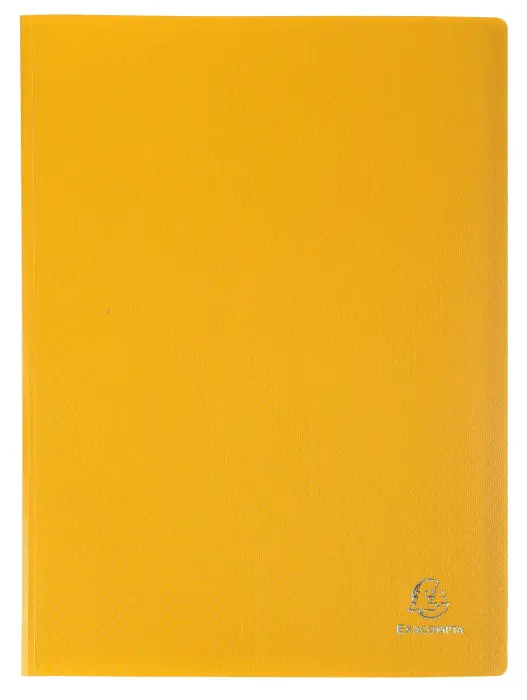 Protège-documents en polypropylène souple OPAK 200 vues - A4 - Jaune