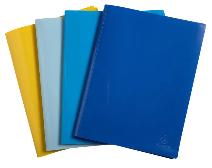 Protège-documents en PP recyclé semi-rigide BeeBlue 40 vues - A4 - Couleurs assorties