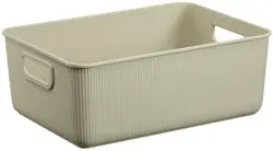 NHG Boîte de rangement AKITA STORAGE M, PP, beige clair