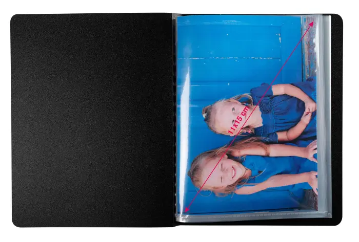 Protège-documents en polypropylène semi-rigide OPAK 40 vues - Pocket 11x15cm - Couleurs assorties