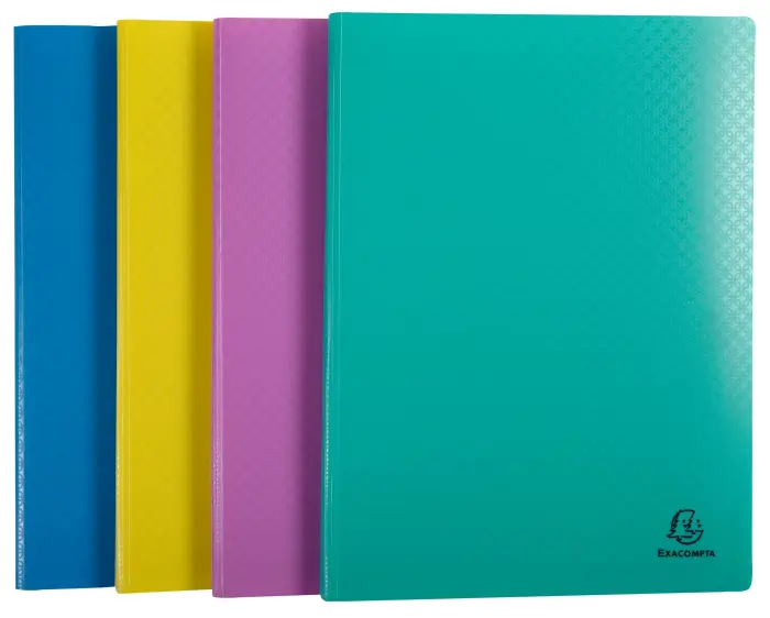 Protège-documents en polypropylène rigide Forever Young 60 vues - A4 - Couleurs assorties