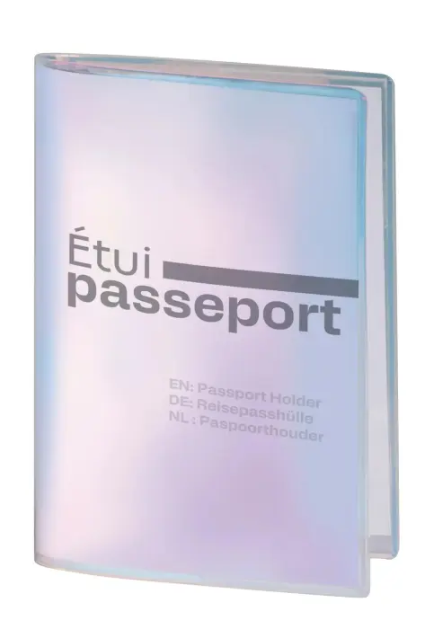 Etui passeport Iris - Bleu - New