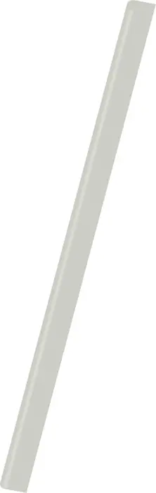 Boite de 25 baguettes à relier 6mm capacité 60 feuilles - A4 - Cristal