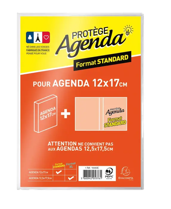 Protège-agenda Standard