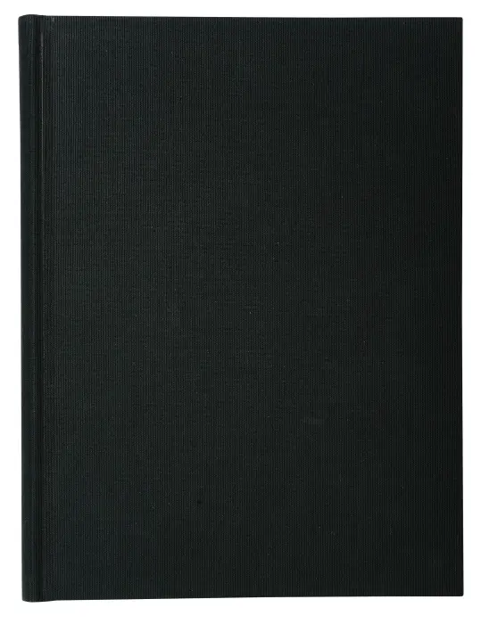 Registre 29,7x21cm 5x5 folioté 300 pages - Noir