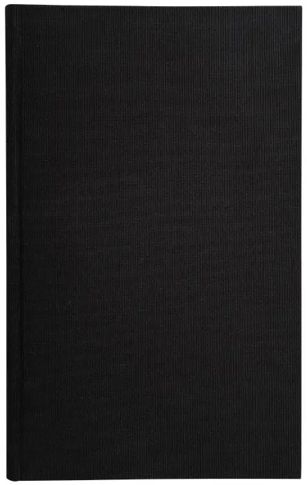 Registre 36x22,5cm ligné folioté 200 pages - Noir