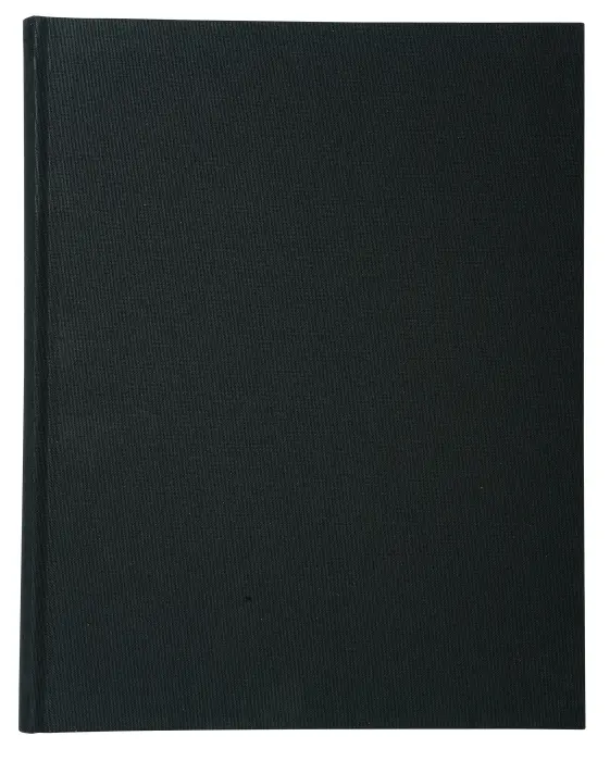 Registre 32x25cm 5x5 folioté 200 pages - Noir