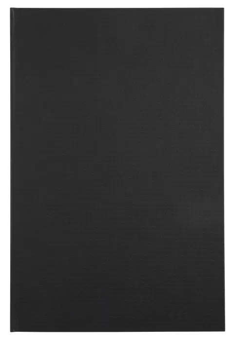 Registre 340X225 Quadrillé 200 pages - Noir toilé