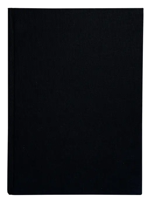 Registre 297X210 Quadrillé 500 pages foliotées - Noir toilé