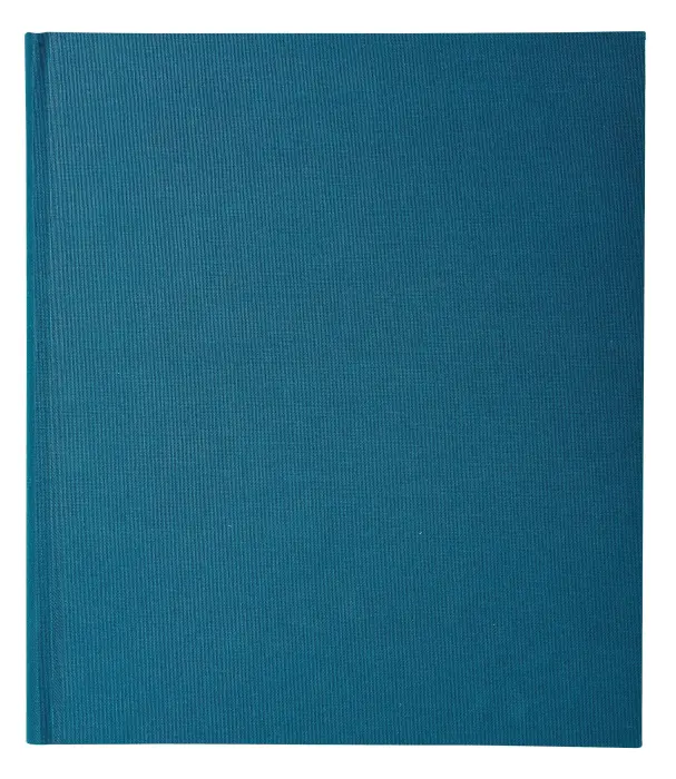 Registre 32x27cm Enregistrement du courrier 26 lignes 200 pages - Bleu